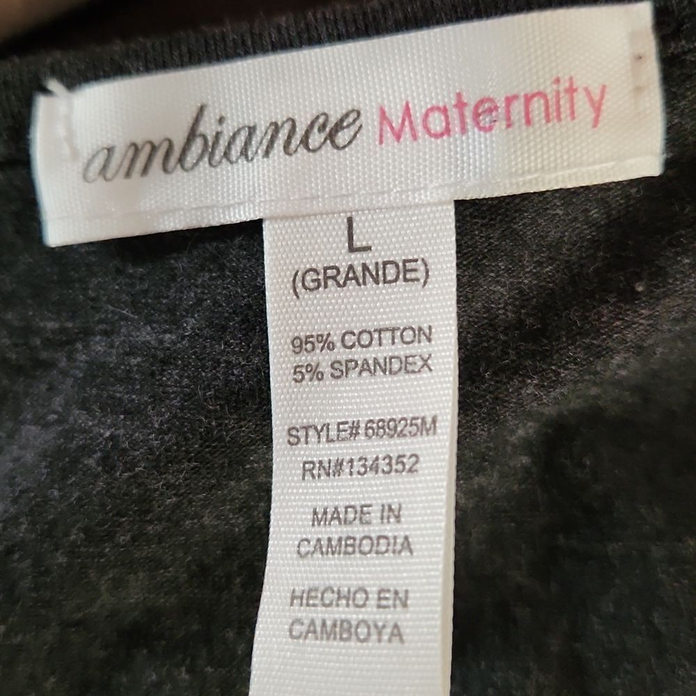 Ambiance Maternity Top L - Picture 5 of 5